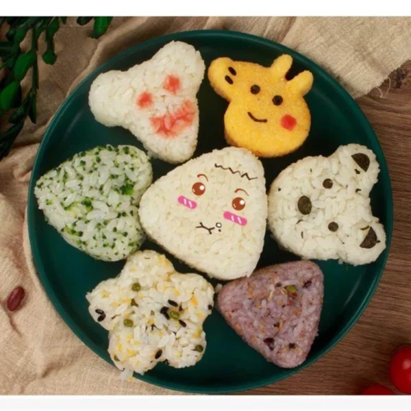 DIY Sushi Onigiri Rice Ball Mold Set