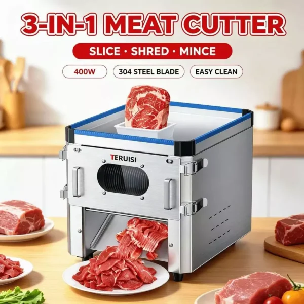 TERUISI 3 in 1 Meat Slicer 400W
