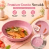 my-11134207-820lc-msnv06etu32d77.webp Terra Craft 4Pcs Pink Granite Cookware Set