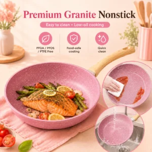 my-11134207-820lc-msnv06etu32d77.webp Terra Craft 4Pcs Pink Granite Cookware Set